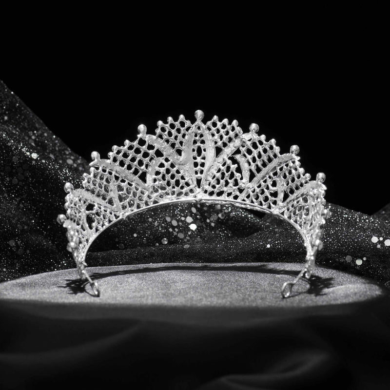 European And American Zircon Full Diamond Alloy Crown Headband