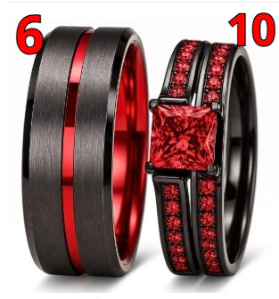 Fashion Black Men's Domineering Ring