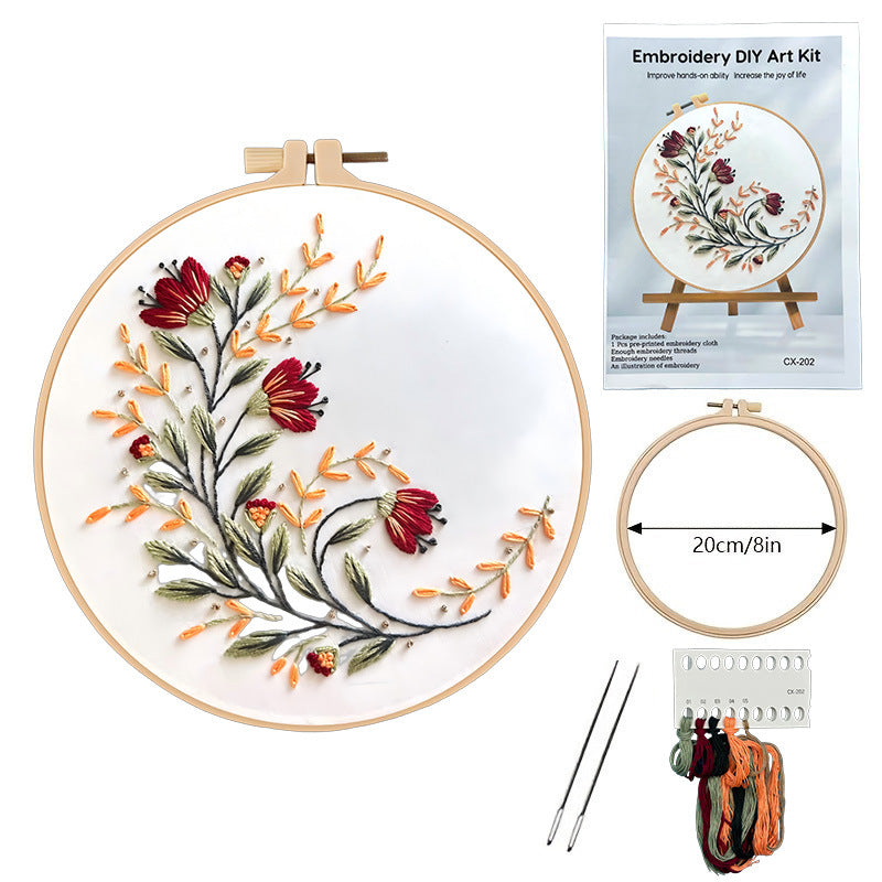 Flower Embroidery Material Package Decoration Ornaments