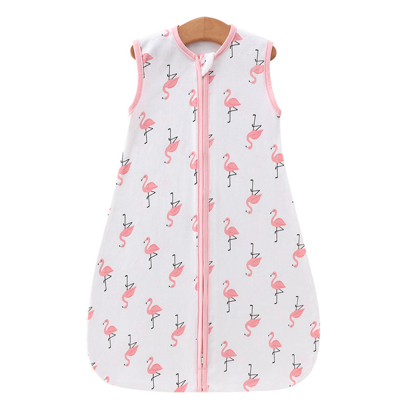 Newborn Summer Vest Sleeping Bag Baby Anti-kick Quilt