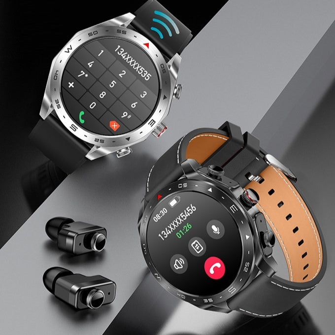 T95 Smart TWS 2-in-1 HD-Bluetooth-Anruferinnerung und Gesundheitsüberwachungs-Uhr