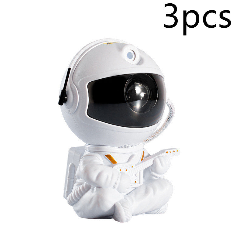 Mini Versão De Projetor De Estrelas De Astronauta Lâmpada Decorativa Criativa Lâmpada Decorativa De Ambiente Colorida Noite Estrelada Fluida