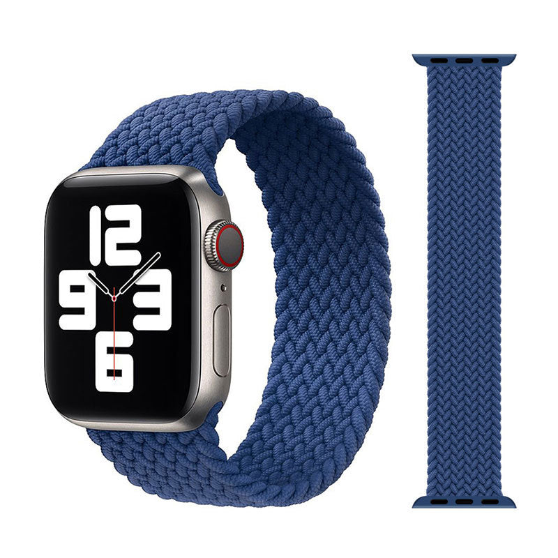 Single Loop Nylon Braided Elastic Strap