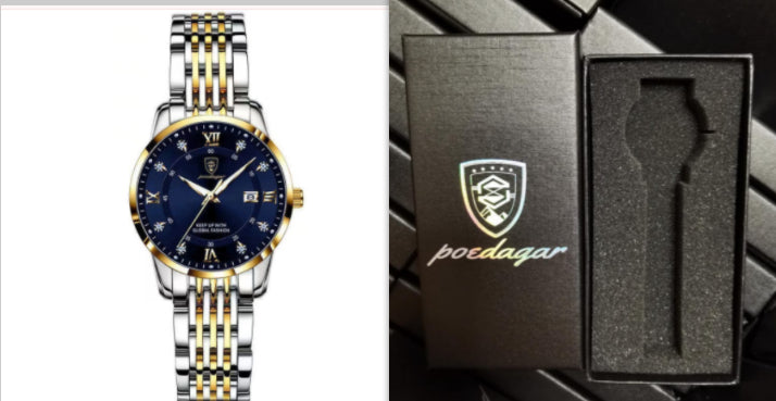 Nouveau Montre pour hommes étanche calendrier lumineux