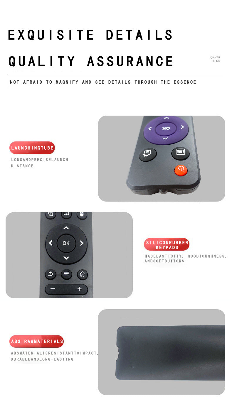 Android T Box H96 MAX MXQ HY300 HY320 SensitivitySimple To