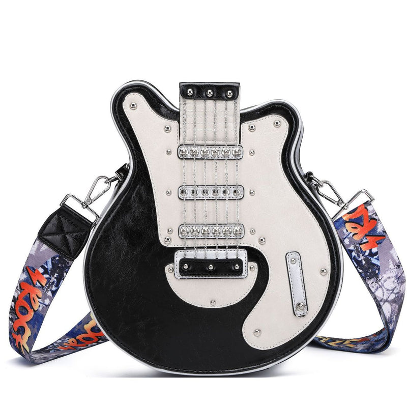 Personalisierte Fashion-Umhängetasche im Gitarren-Design für Damen