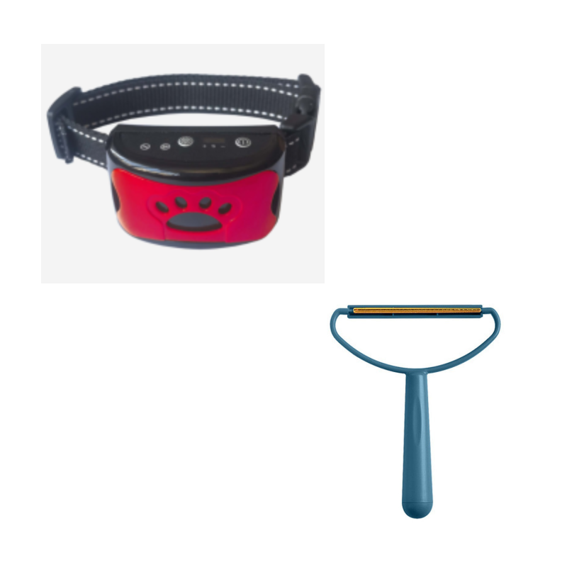 Hundetraining Halsband Wasserdicht Elektrisch Haustier Fernbedienung Wiederaufladbarer Hunde Trainer Bell Stopp Gerät Mit Schock Vibration Ton