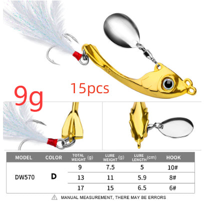 Lure String Moon Spinning Sequins Long-distance Casting