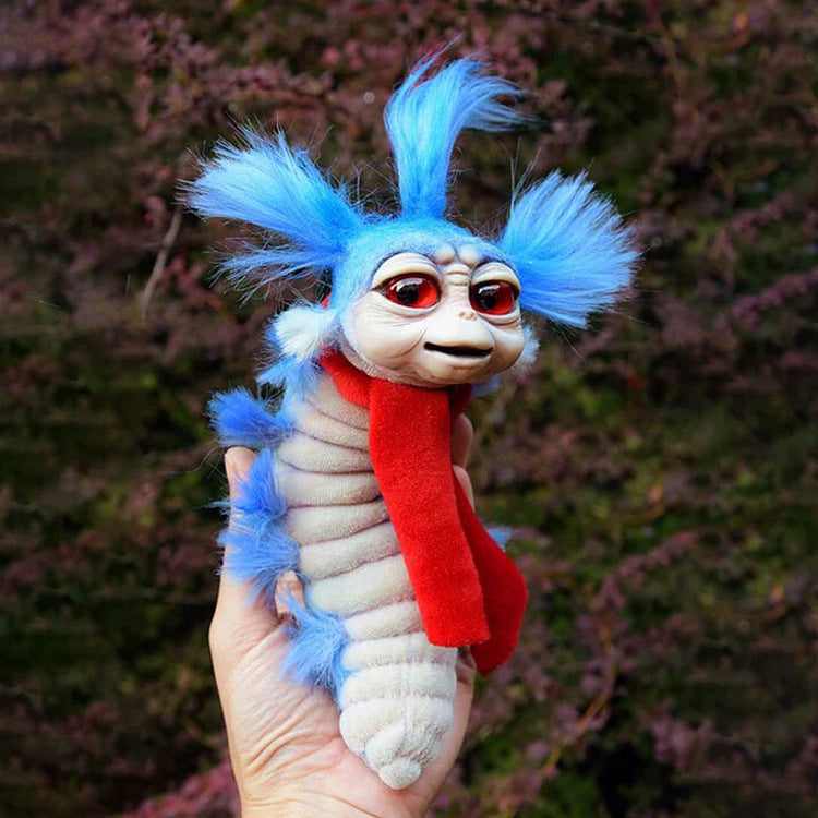 Labyrinth Worm Plush  Toy Home Furnishings