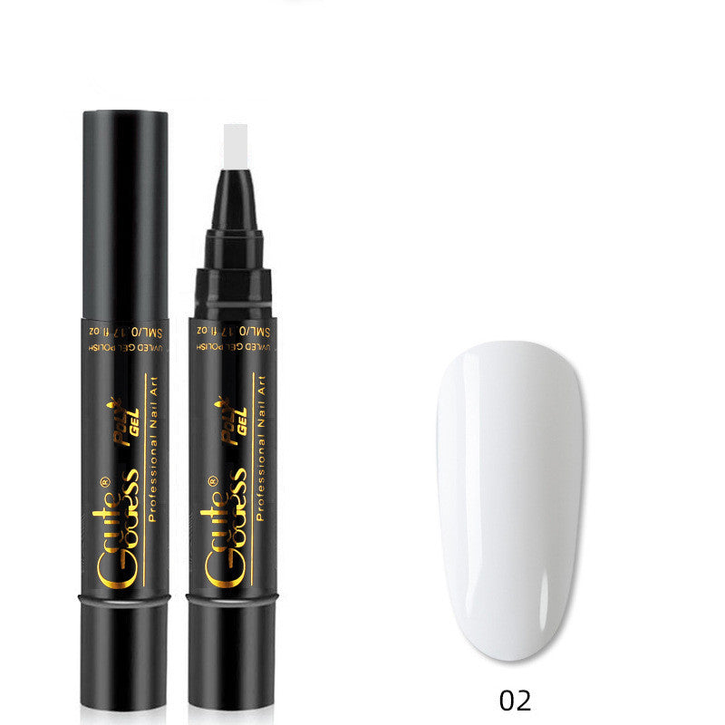 Caneta de Cola para Unhas 3 em 1, Caneta de Cola de Passo Único, Caneta Íman para Unhas de Gel Fotopolimerizáveis, Caneta Íman Forte para Efeito Olho de Gato e Efeito Água, Ferramenta de Manicure DIY