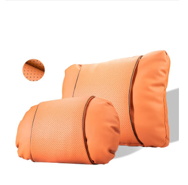 Car Neck Pillow Headrest Cushion Lumbar Support