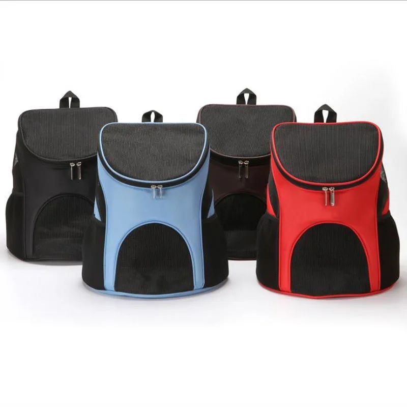 Atmungsaktiver Hunde-Tragerucksack, tragbare Haustiertasche für kleine Hunde, Chihuahua, Schnauzer, Mops, Outdoor-Zubehör für Haustiere