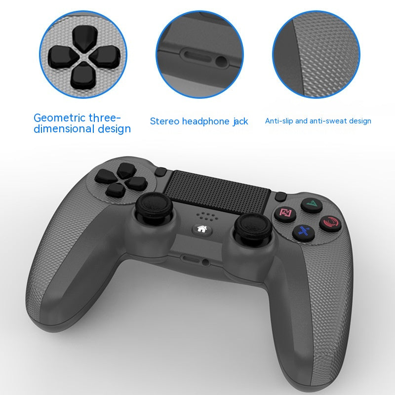 Comando de Jogo Sem Fios Bluetooth com Vibração de Seis Eixos e Sensor de Movimento