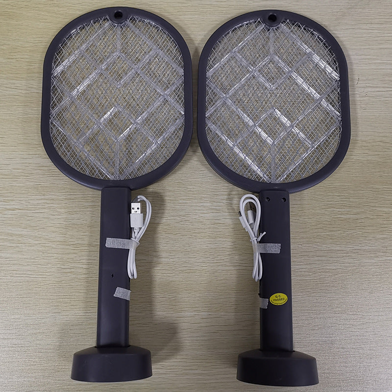 Elektrische Fliegenklatsche, wiederaufladbare Mückenlampe für den Haushalt