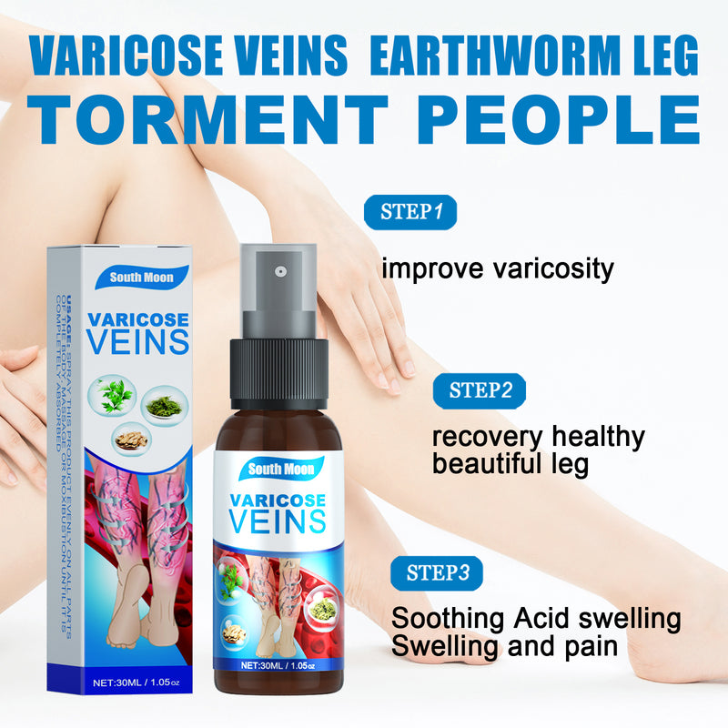 Venen-Spray Entlastung Qu Zhang Fuping Blutgefäß-Wölbung Glättendes Regenwurm-Beinmassage-Spray