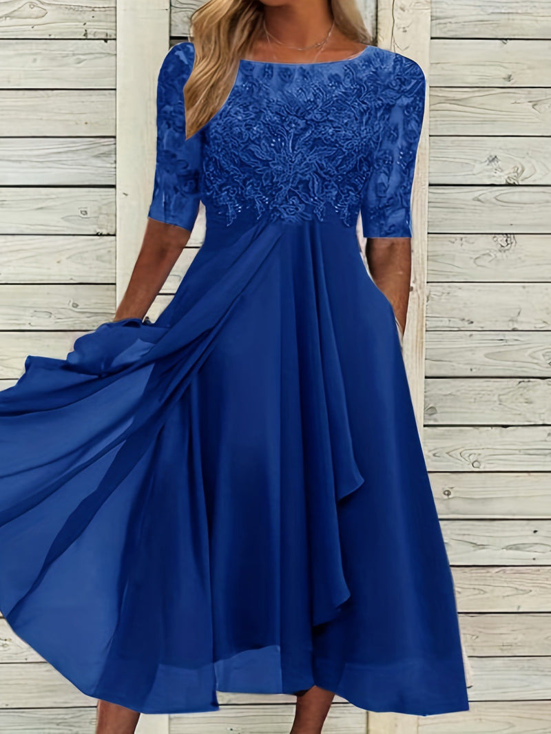 Women's Spring And Summer Bridesmaid Evening Dress
