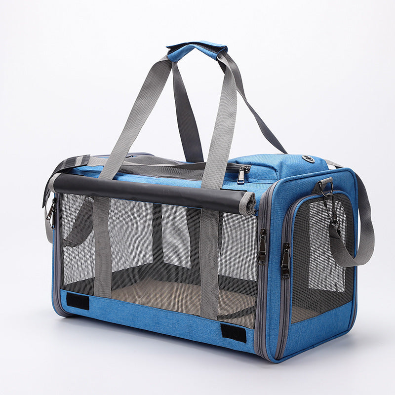 Bolsa portátil de ombro para cachorro e gato para animais de estimação