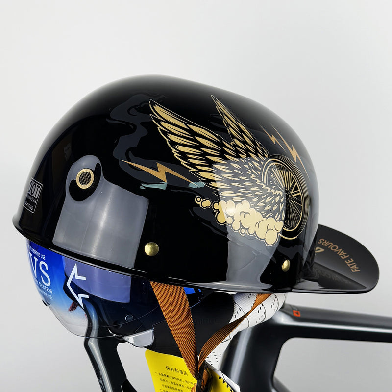 Capacete de motocicleta para homens e mulheres