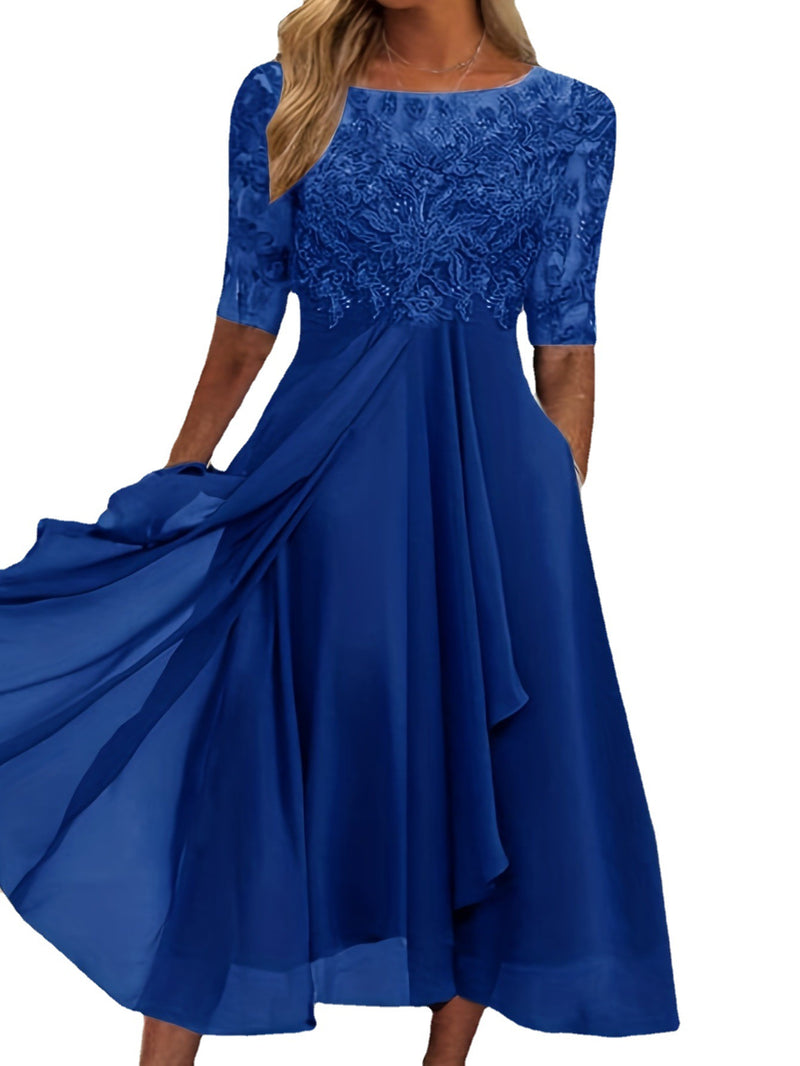 Women's Spring And Summer Bridesmaid Evening Dress