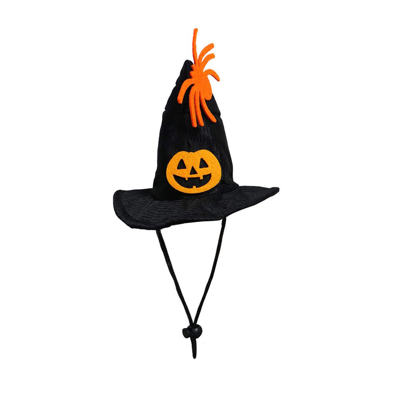 Conjunto de Gorro e Cachecol de Halloween para Gato
