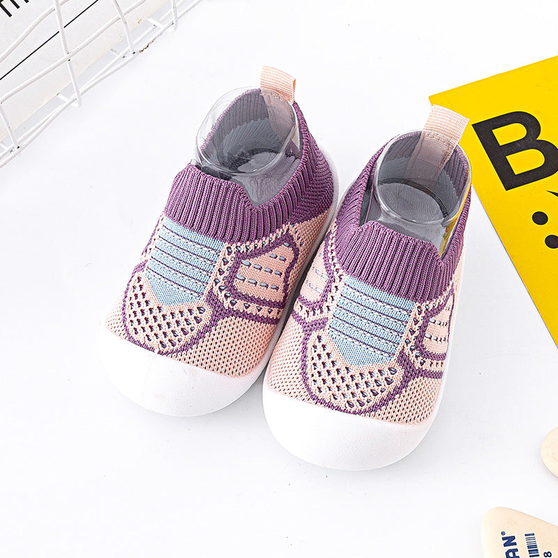 Rutschfeste Baby-Lauflernschuhe mit weicher Sohle