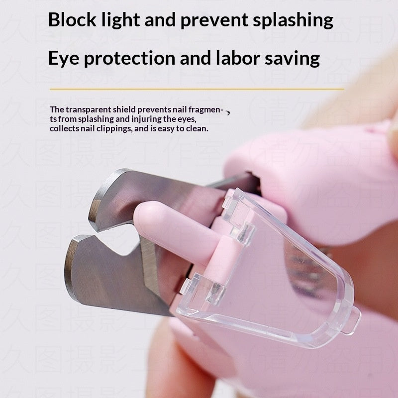 2-in-1 LED Electric Nail Clipper