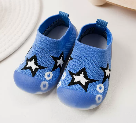Sapatos de Caminhada com Sola Macia e Antiderrapante para Bebé (Primavera/Outono)