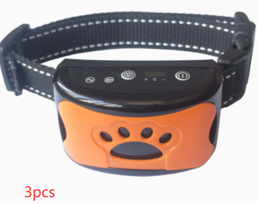 Hundetraining Halsband Wasserdicht Elektrisch Haustier Fernbedienung Wiederaufladbarer Hunde Trainer Bell Stopp Gerät Mit Schock Vibration Ton