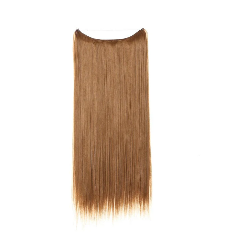 Women's One-piece Adjustable Invisible Straight Multi-color Gradient Hair Extension Fishline