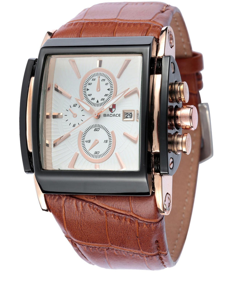 Business-Quarzuhr mit Armband für Herren