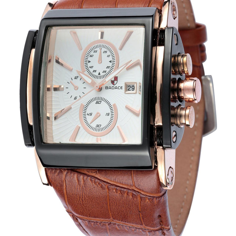 Business-Quarzuhr mit Armband für Herren