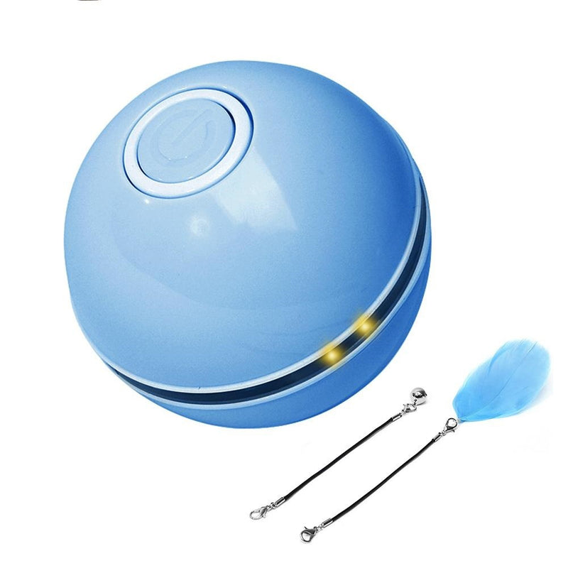 Brinquedo para gato bola laser recarregável por USB com movimento automático