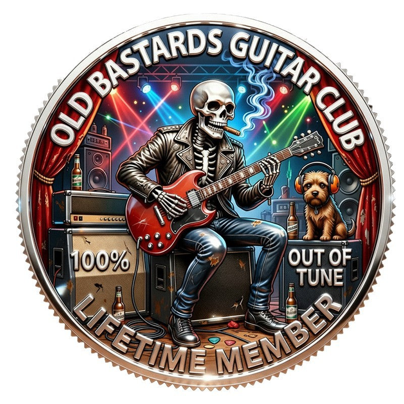 Old Brothers Guitar Club Commemorative Coin