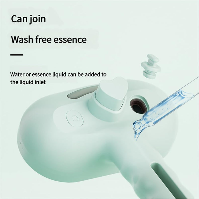 New Chevaroo Horse Steam Brush, Chevaroo 3-in-1 Self-Cleaning Steam Pet Brush For Shedding, Pet Steam Brush, Silicone Bristle Head 360 Rotating Pet Steam Brush