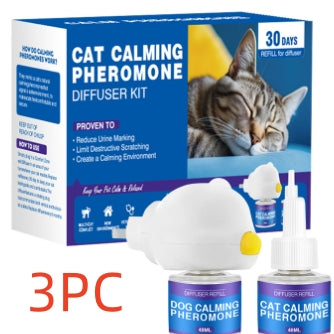 Anti-Stress Haustier Aromatherapie-Diffusor für Katzen und Hunde