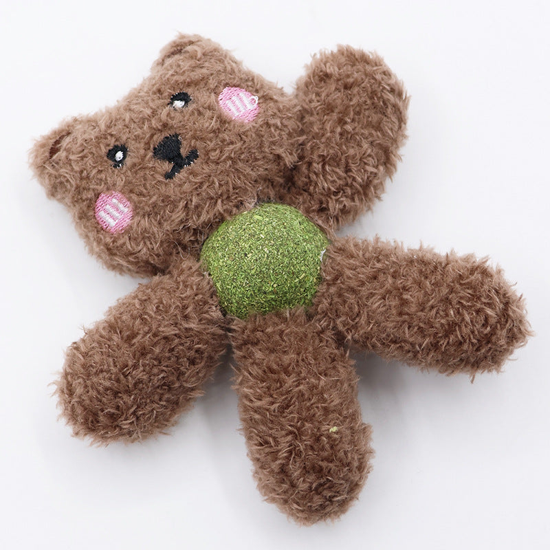 Bola de Erva-gateira Comestível para Gatos de Interior, Brinquedo de Mastigar, Bola de Snack Interativa para Limpeza dos Dentes de Gatinhos, Brinquedo com Erva-gateira para Animais de Estimação