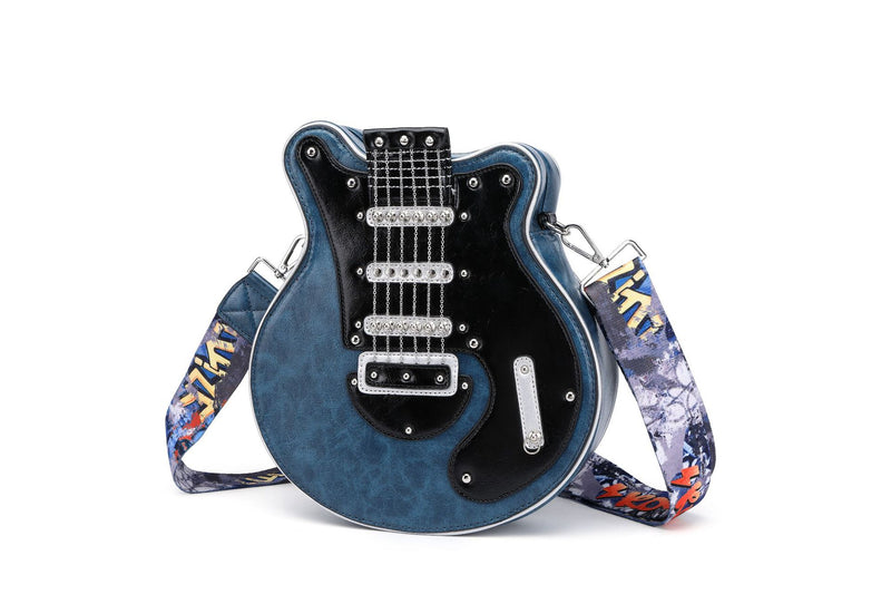 Personalisierte Fashion-Umhängetasche im Gitarren-Design für Damen