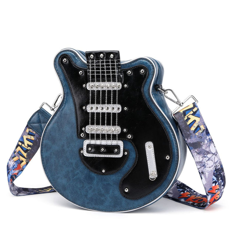 Personalisierte Fashion-Umhängetasche im Gitarren-Design für Damen