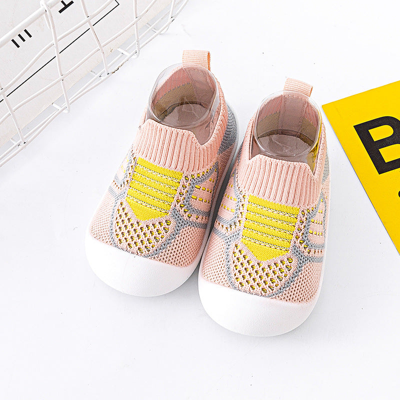 Rutschfeste Baby-Lauflernschuhe mit weicher Sohle
