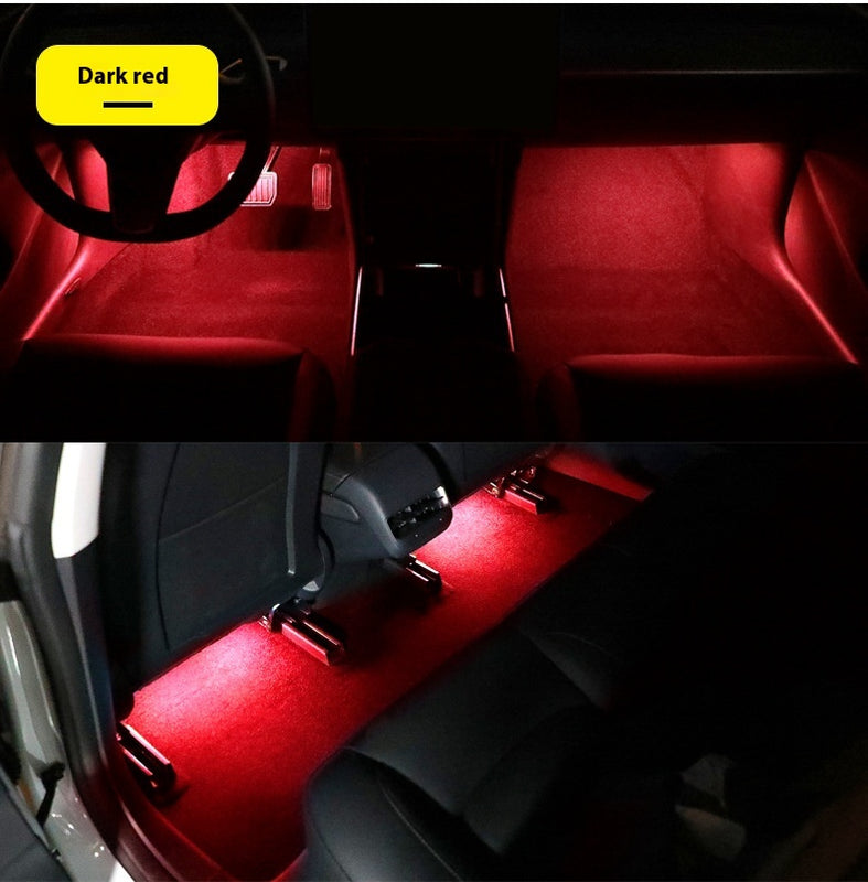 Car Atmosphere Light Car Interior Retrofitting Wireless Magnetic Led Atmosphere Light