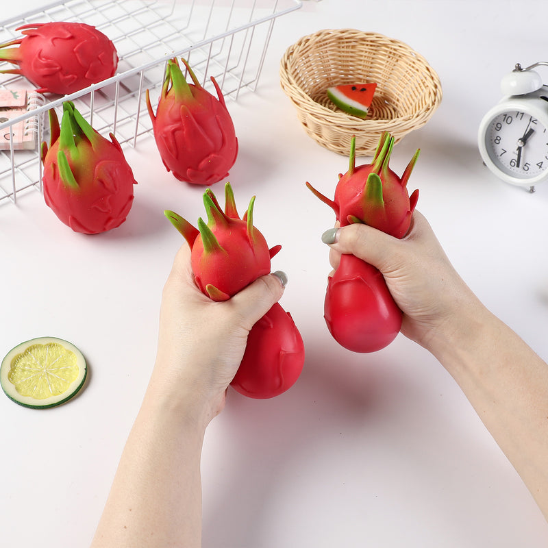 Creative Simulation Dragon Fruit Stress-Relief Gag Toy