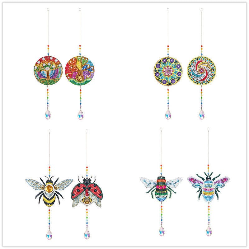 DIY Diamond Painting Prismatic Pendant