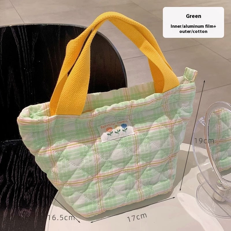 Isolierte Lunchtasche tragbare Tragetasche dicke Aluminiumfolie
