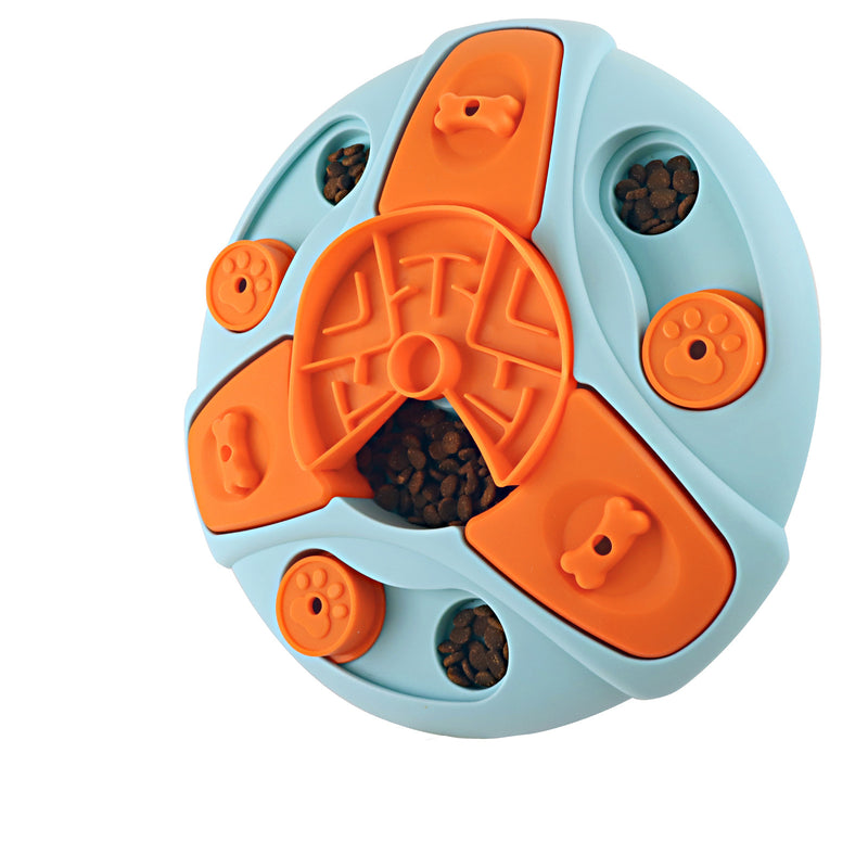 Dog Puzzle Toys Slow Feeder Interactive Increase Puppy IQ Food Dispenser Slowly Eating NonSlip Bowl Reduce Destructive Behaviors