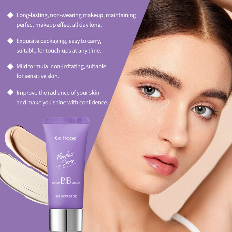 Natürliches Base-Make-up Feuchtigkeitsspendende BB-Creme