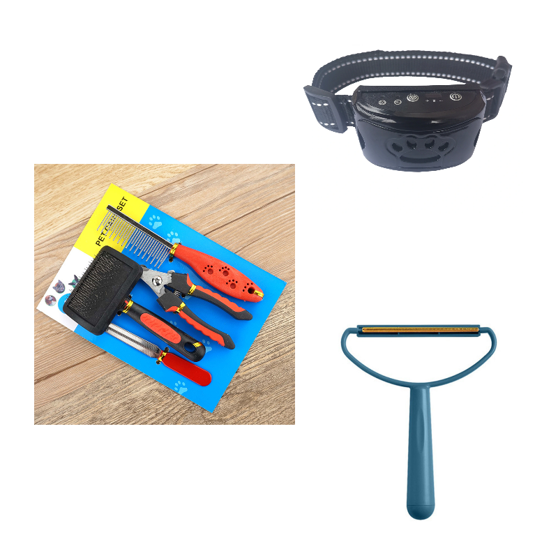 Hundetraining Halsband Wasserdicht Elektrisch Haustier Fernbedienung Wiederaufladbarer Hunde Trainer Bell Stopp Gerät Mit Schock Vibration Ton