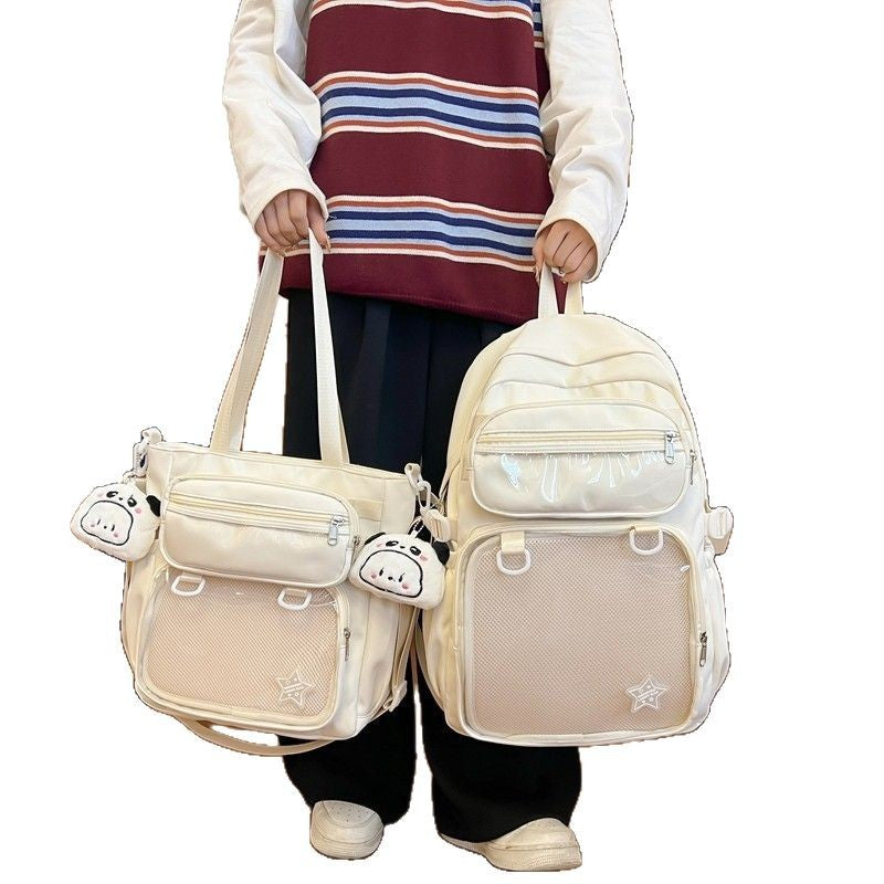 Air-cushioned Strap New Large-capacity Storage Backpack
