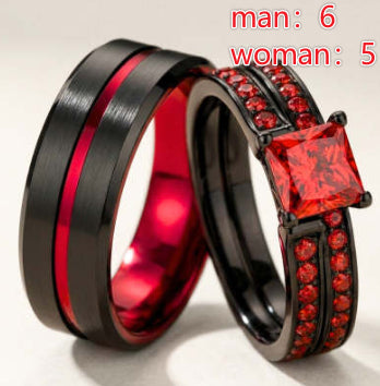 Fashion Black Men's Domineering Ring