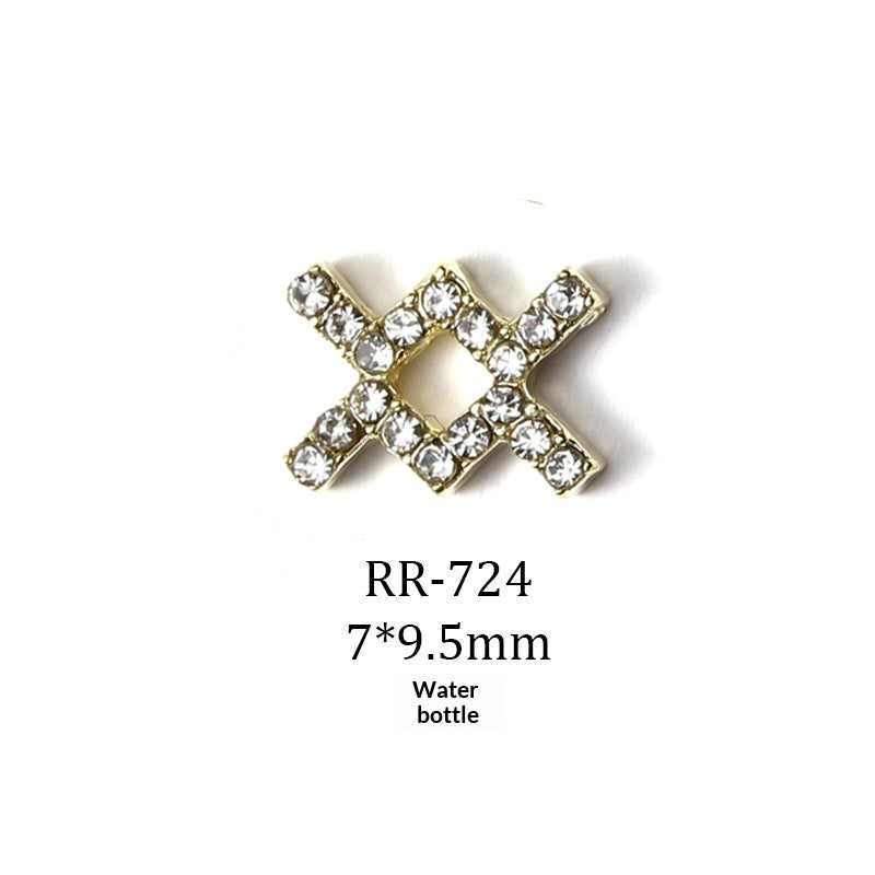 Creative 3D Twelve Zodiac Sign Nail Art Accessories