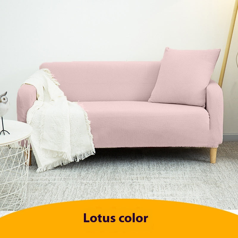Single Double Three-seat Knitted Thickened Sofa Cover
